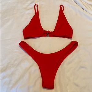 White Fox Hacienda Bikini Top and Bottom